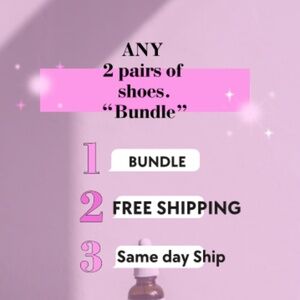 Shoes Bundle 2 pair Free Shipping